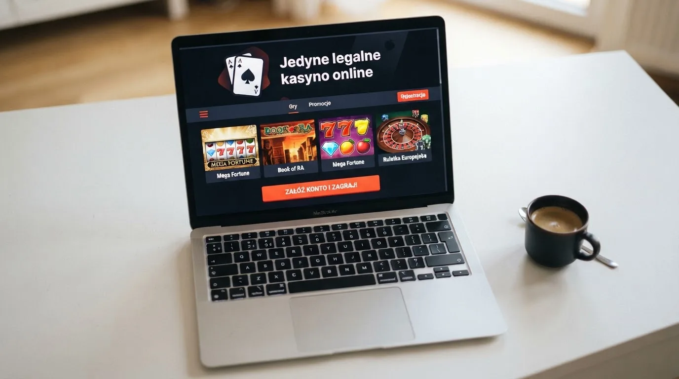 Strona główna oficjalnego serwisu jedynego legalnego kasyna internetowego w Polsce
